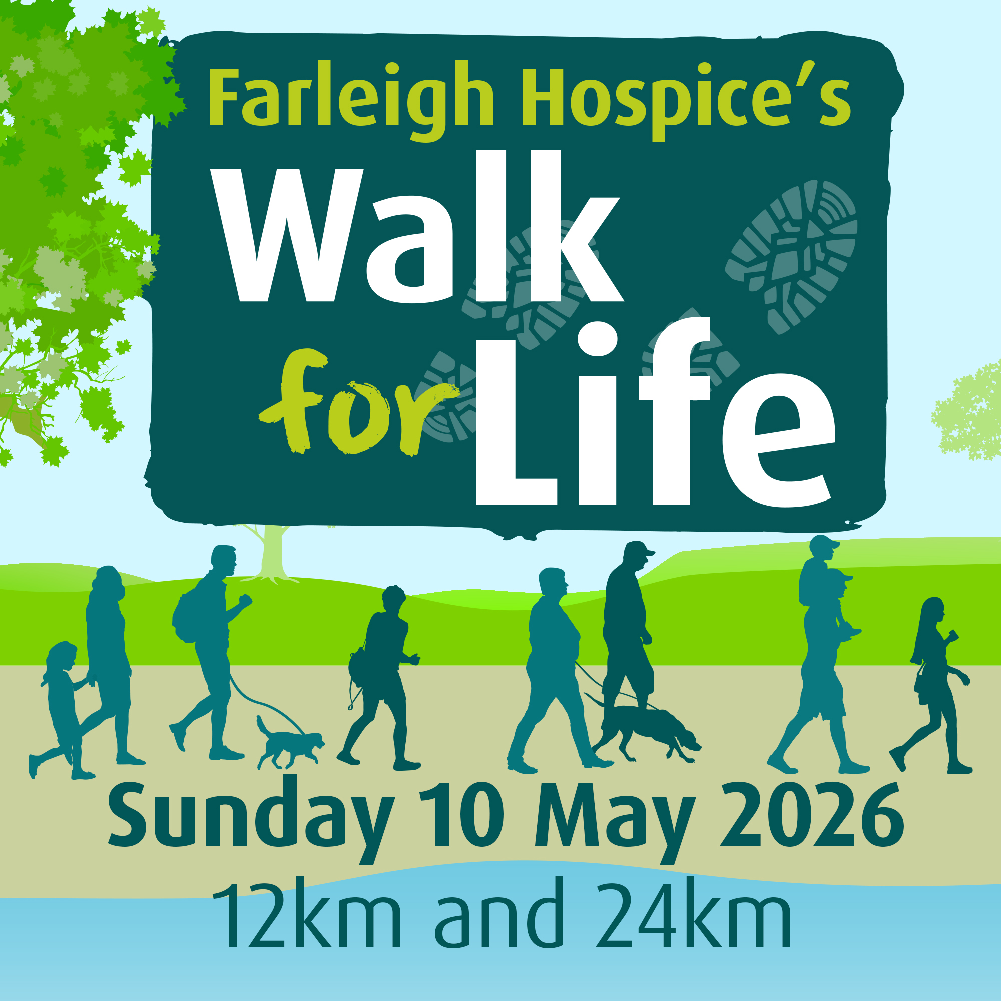 Farleigh Hospice's Walk for Life.