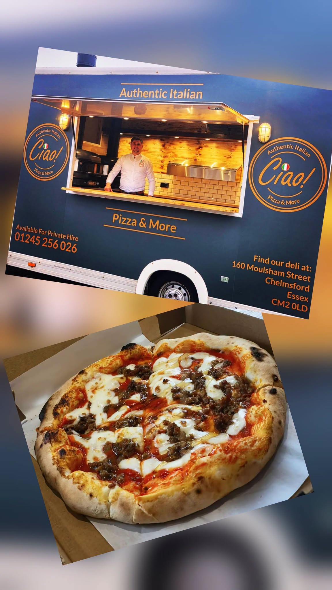 Ciao Pizza Van.